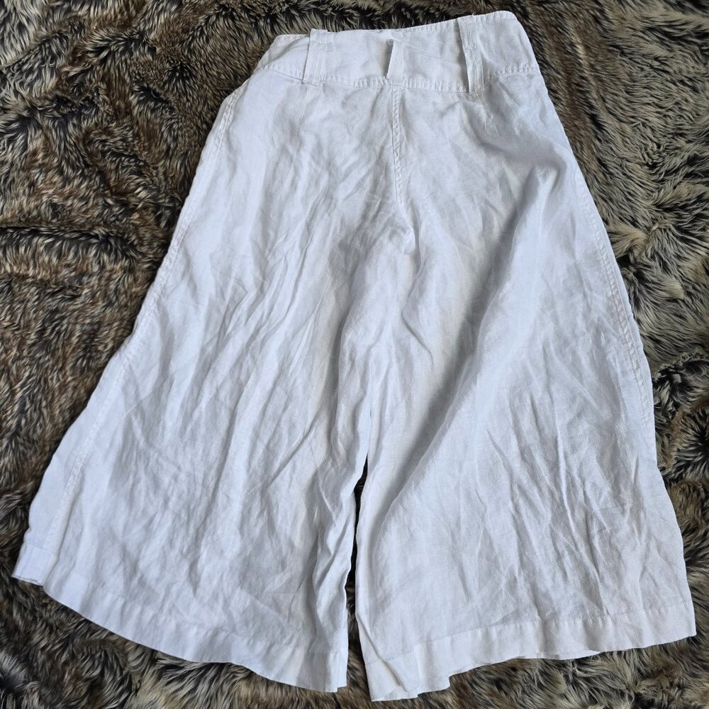 White linen pants - Picture 2 of 2
